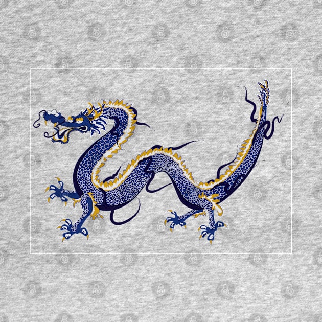 chinese dragon by pef